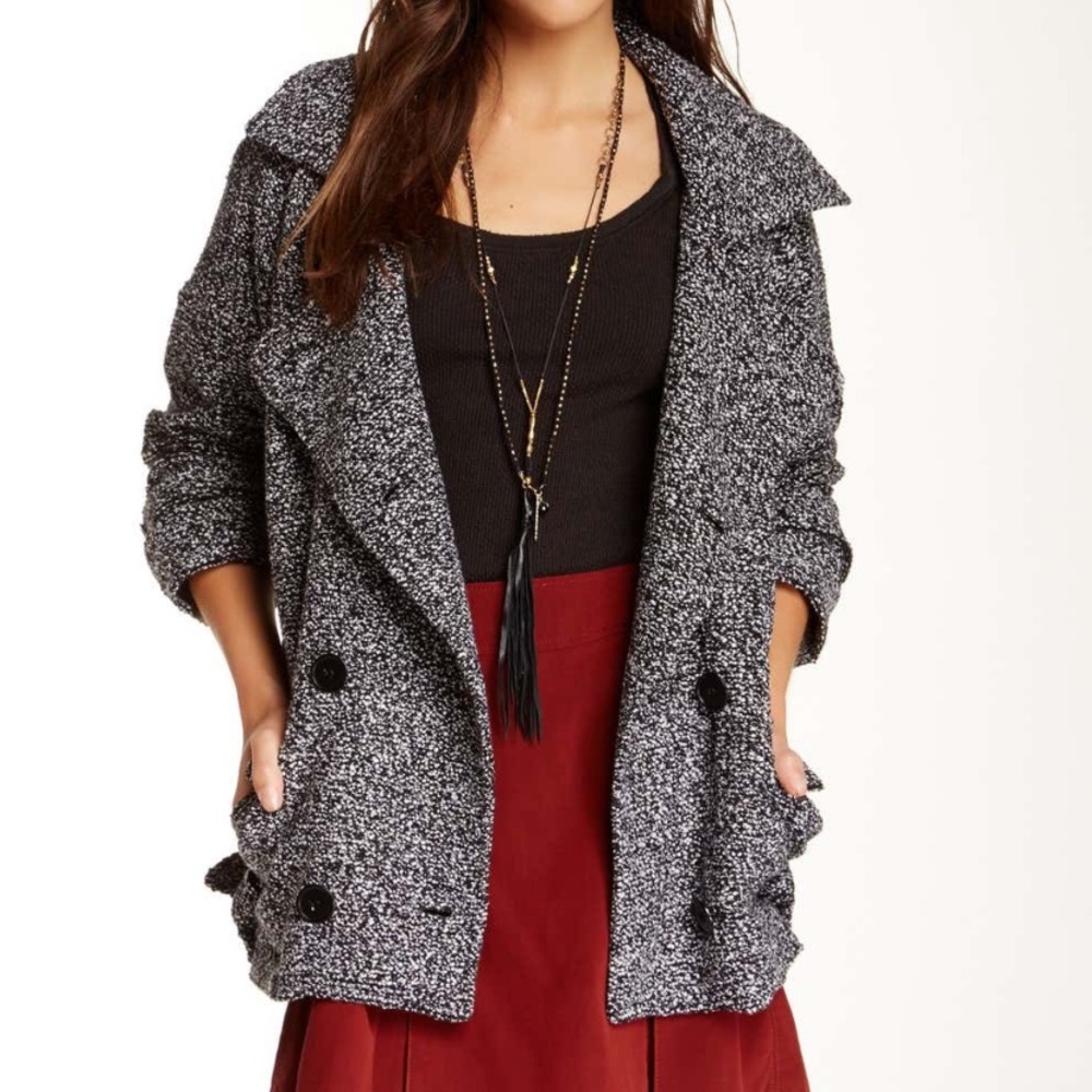 Free People Slouchy Moto Jacket